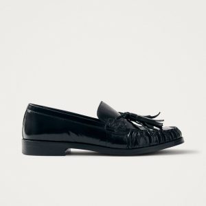 Marietta Black Patent Leather Loafers