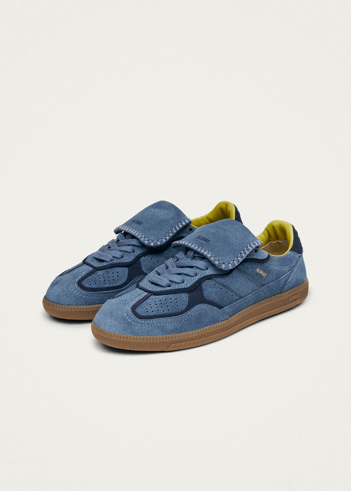 Tb.490 Club Suede Blue Leather Sneakers - Image 2
