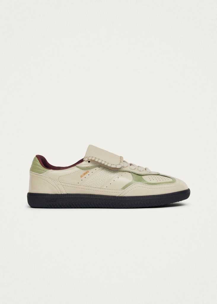 Tb.490 Club Cream Patent Leather Sneakers