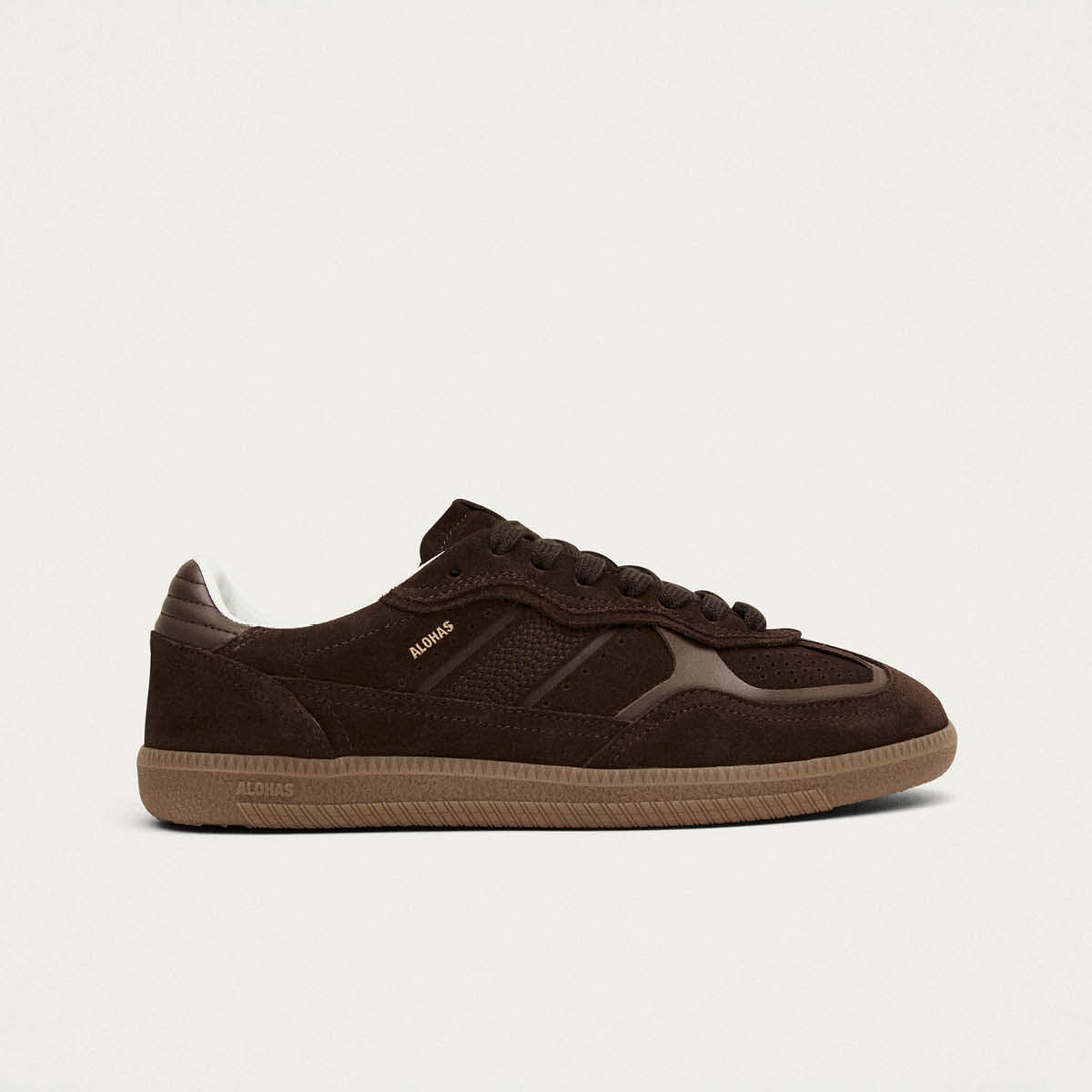 Tb.490 Rife Chocolate Brown Leather Sneakers - Image 3