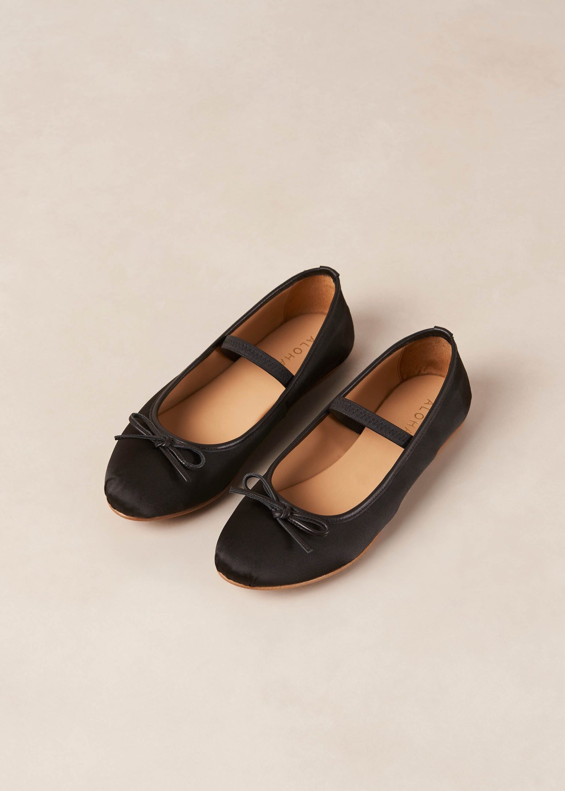 Odette Black Ballet Flats - Image 6