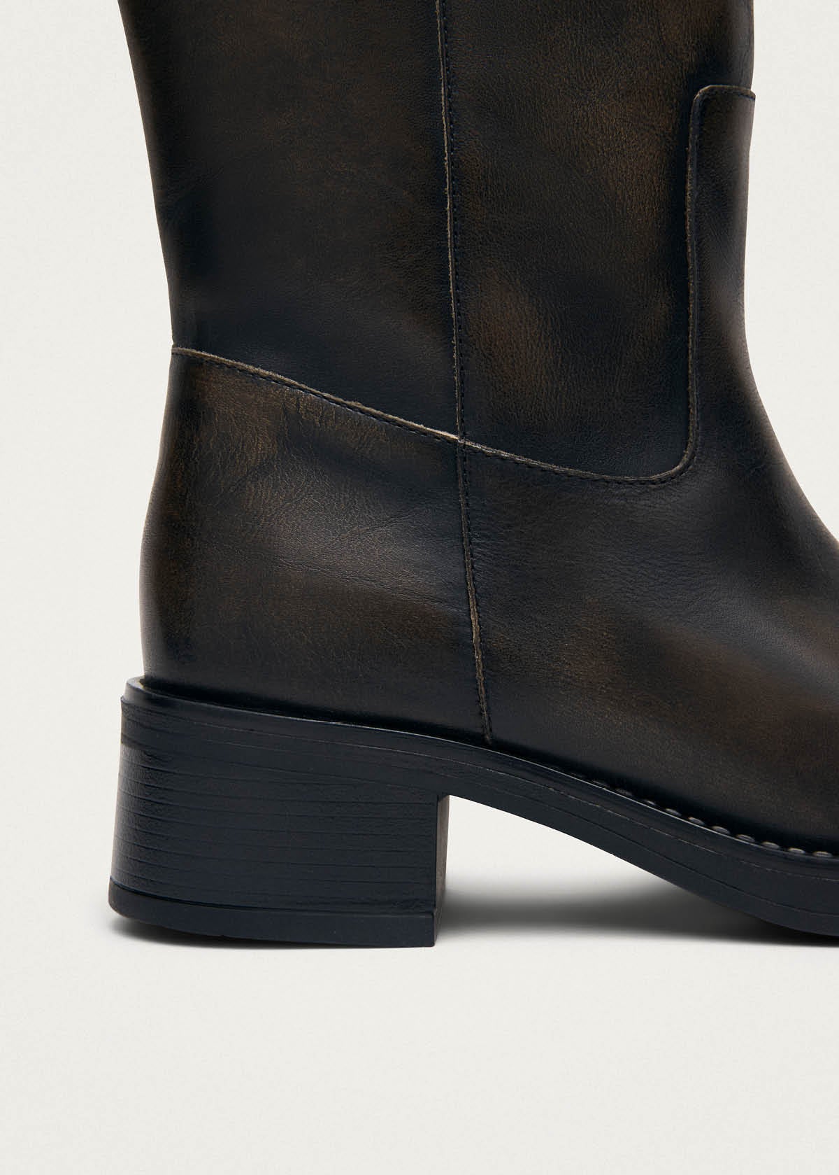 Rajan Brushed Brown Leather Boots - Image 6