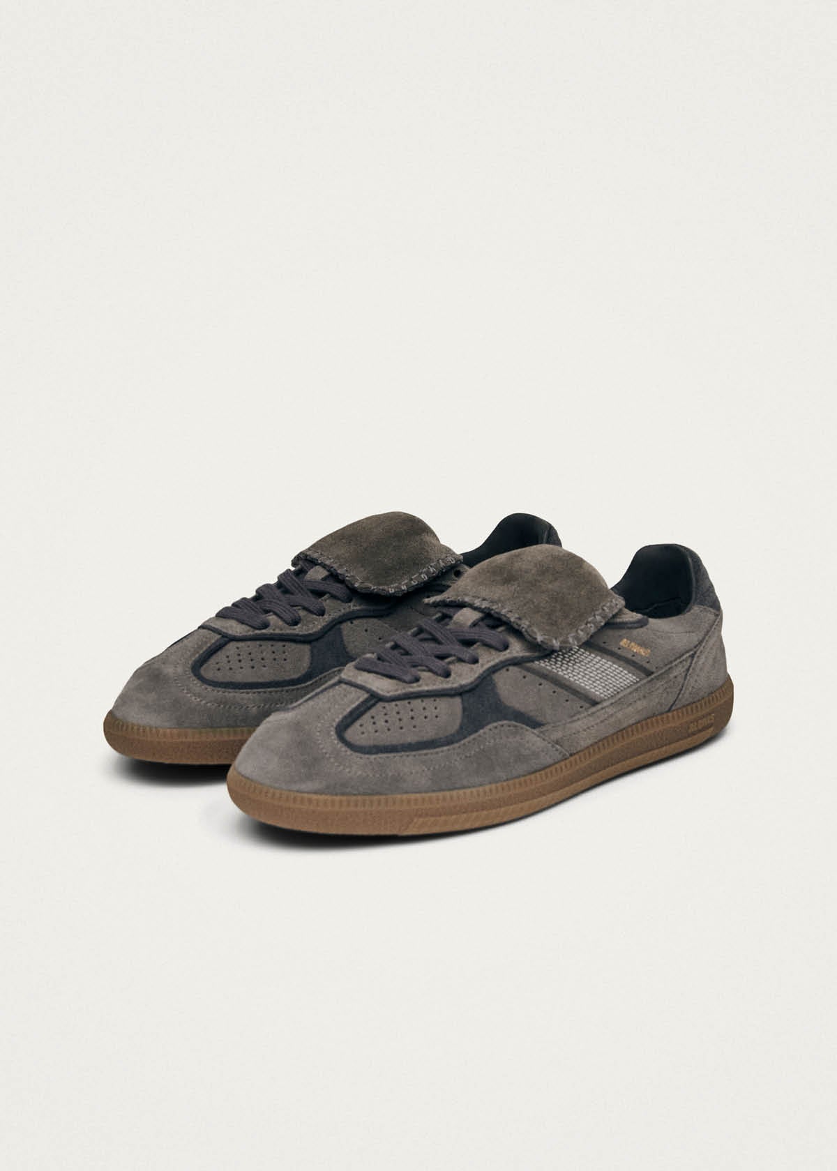 Tb.490 Club Suede Dark Grey Leather Sneakers - Image 2
