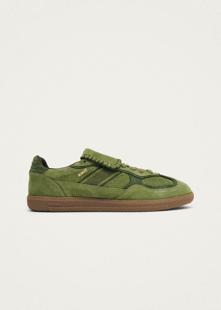 Tb.490 Club Suede Green Leather Sneakers