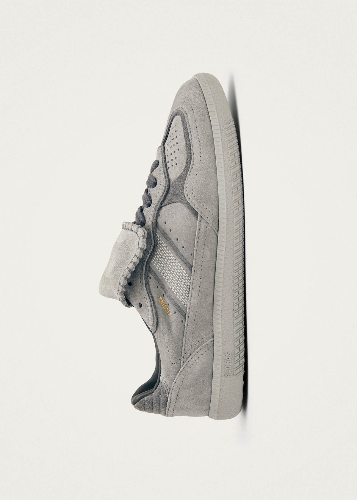 Tb.490 Club Suede Pale Grey Leather Sneakers - Image 4