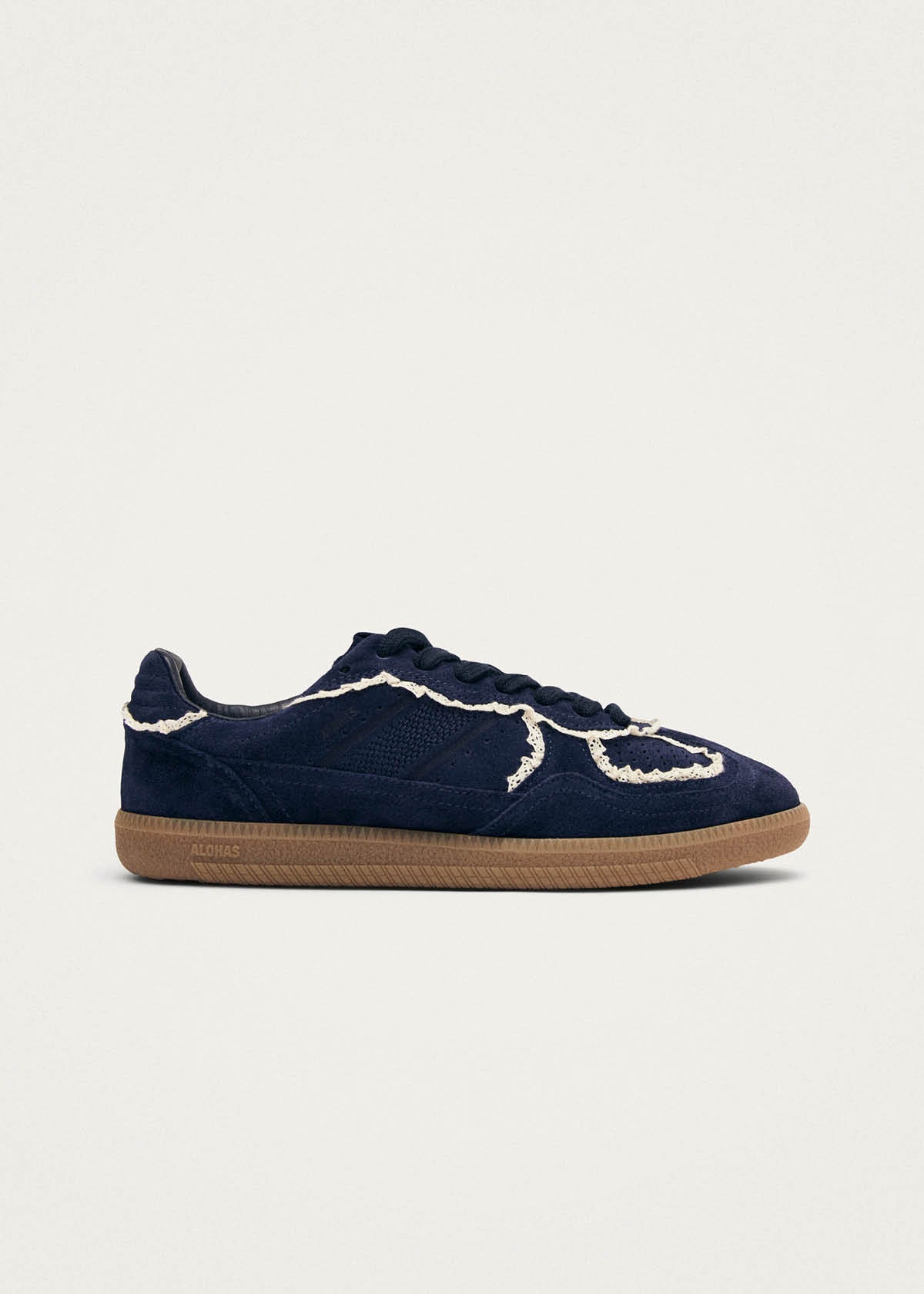 Tb.490 Crochet Navy Leather Sneakers
