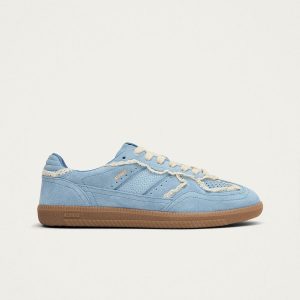 Tb.490 Crochet Blue Leather Sneakers