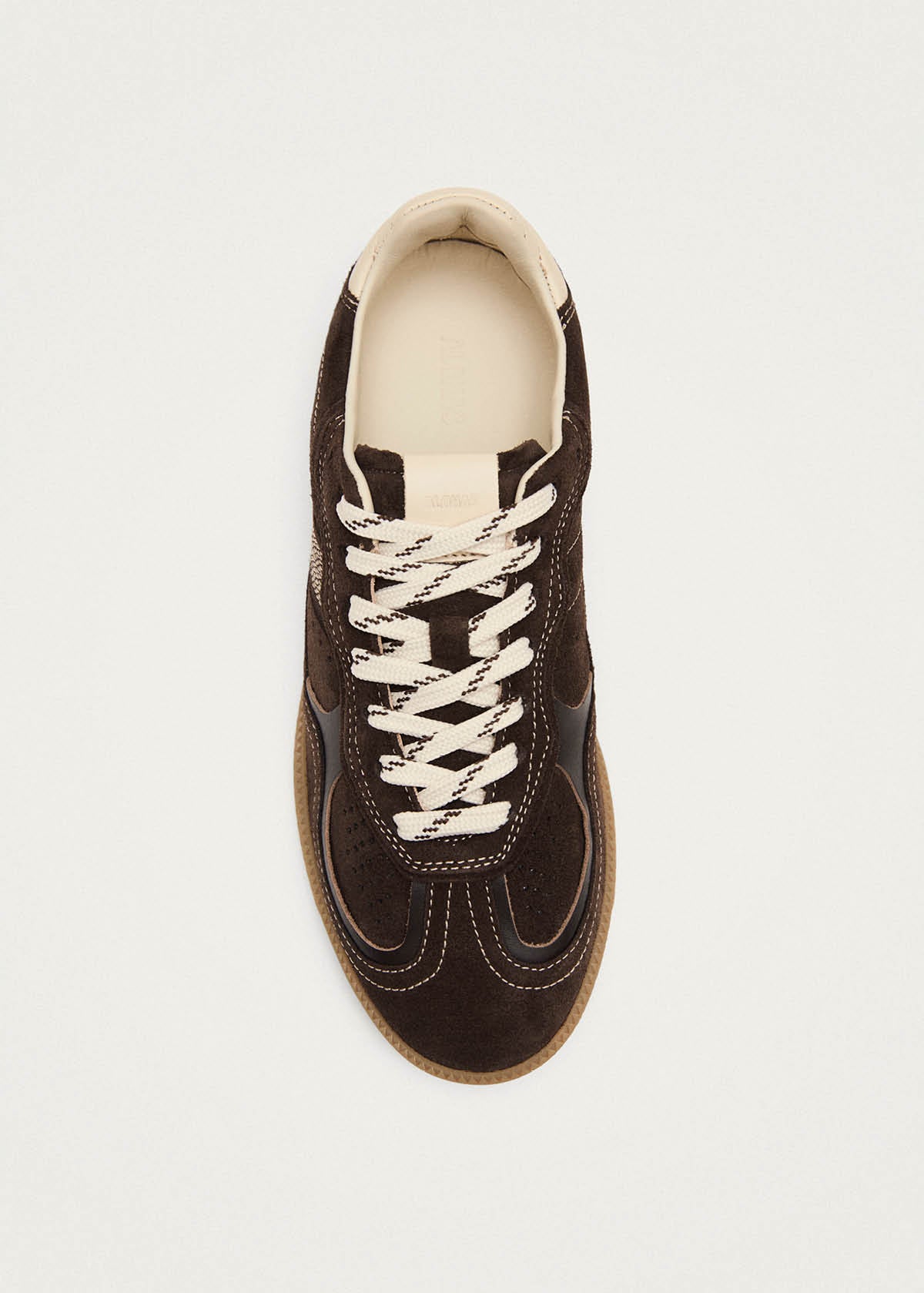 Tb.490 Rife Chocolate Cream Leather Sneakers - Image 5