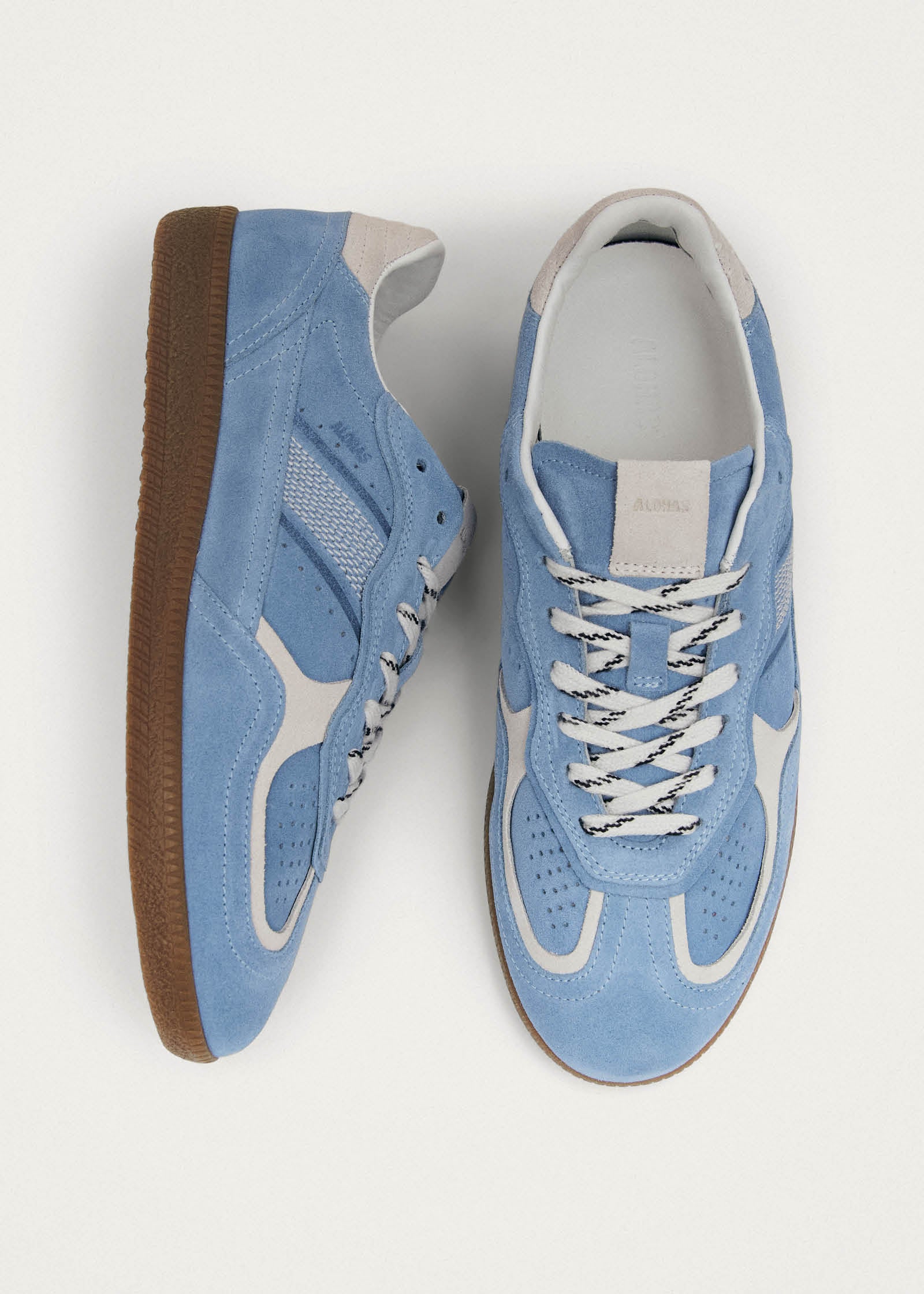 Tb.490 Rife Cornflower Blue Cream Leather Sneakers - Image 5