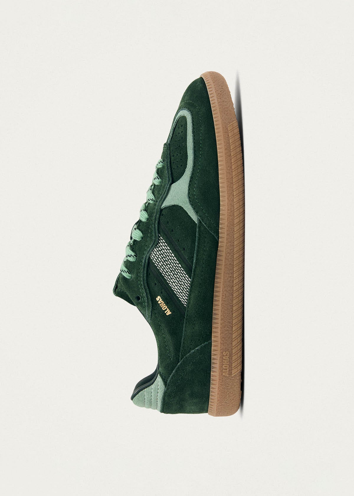 Tb.490 Rife Green Tones Leather Sneakers - Image 4