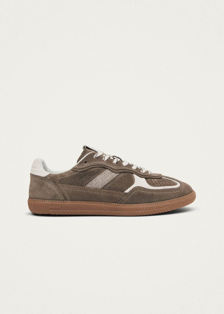 Tb.490 Rife Taupe Leather Sneakers