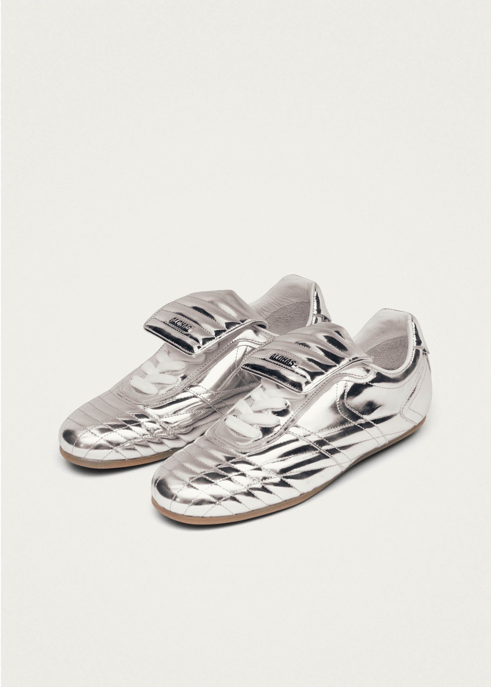 Tb.99 Silver Leather Sneakers - Image 6