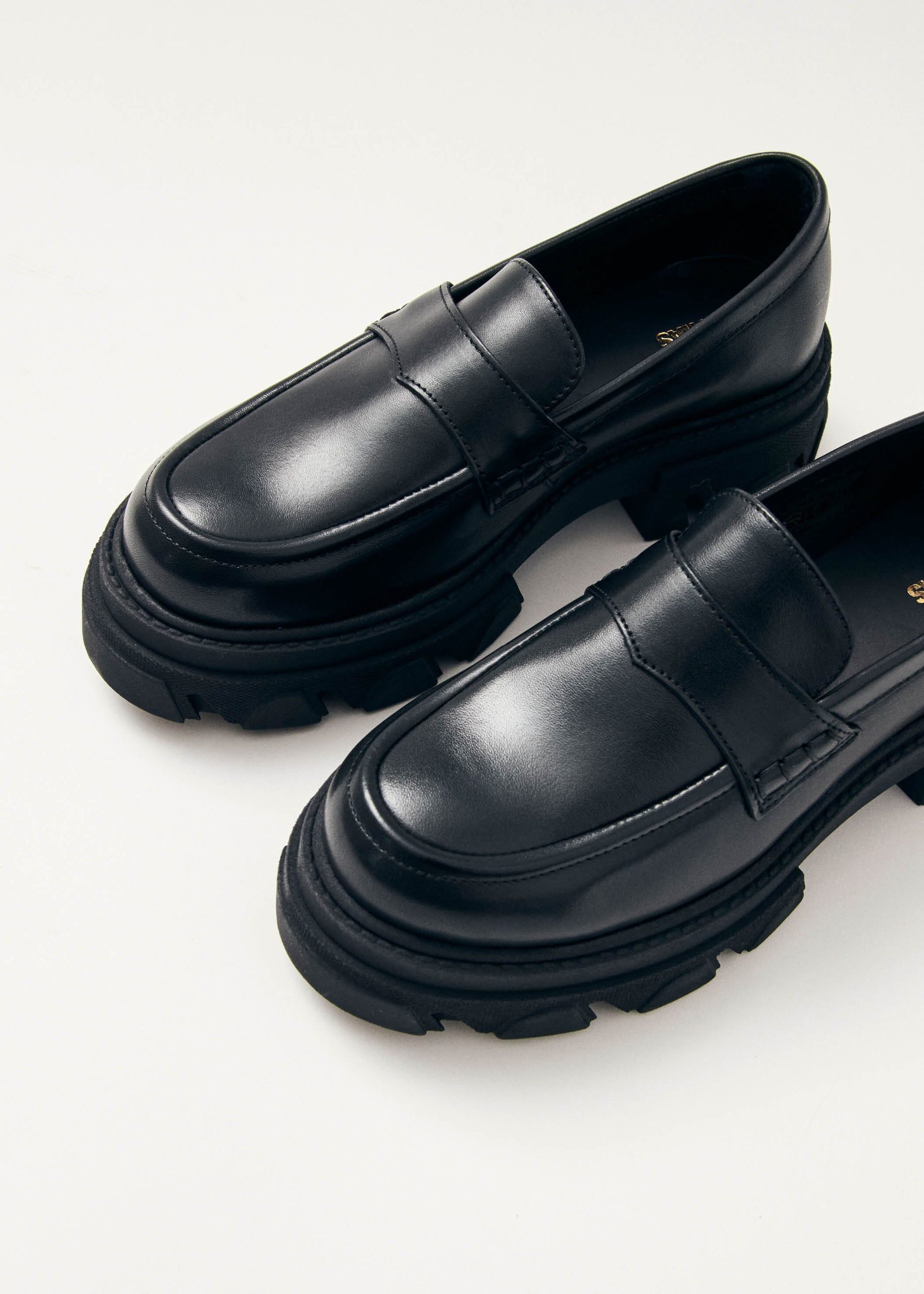 Trailblazer Black Leather Loafers - Image 6